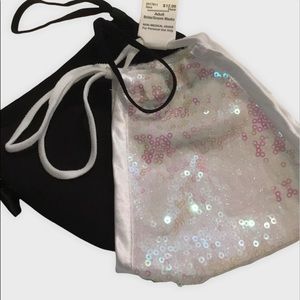 Bride and groom face mask wedding